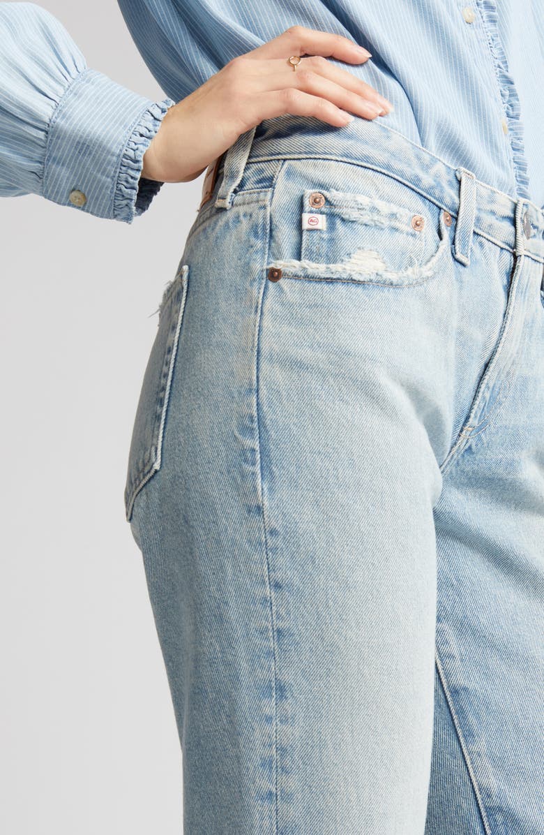 AG Remy Low Rise Straight Leg Jeans, Alternate, color, 21 Years Road Trip