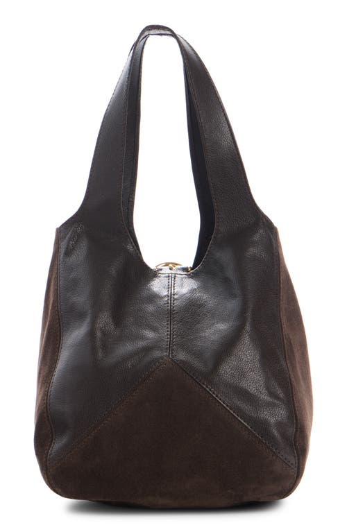 Chloé Small Balloon Patchwork Hobo Bag In Brown