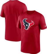 Nike Men's Nike Red Houston Texans Primetime Legend Logo Performance T-Shirt