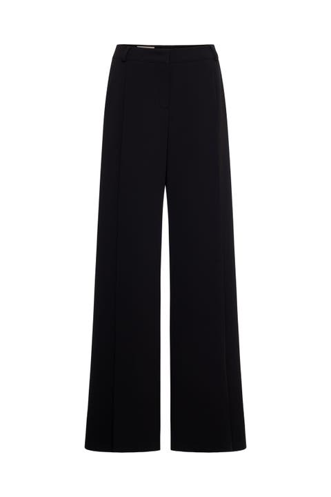 Wide Evening Pants With Slits