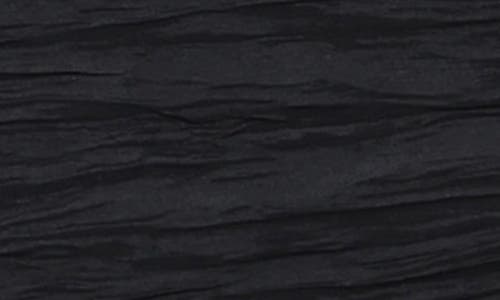 Alex Evenings Bow Detail One-shoulder Ruched Satin Gown In Black