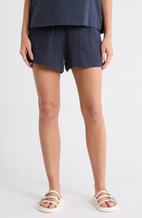 Cotton Gauze Shorts
