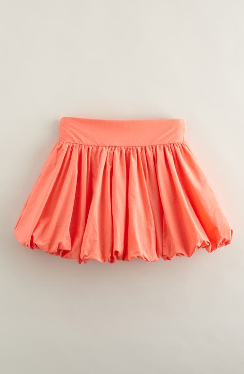 Zella Girl Kids' Court Bubble Skort in Coral Peach 