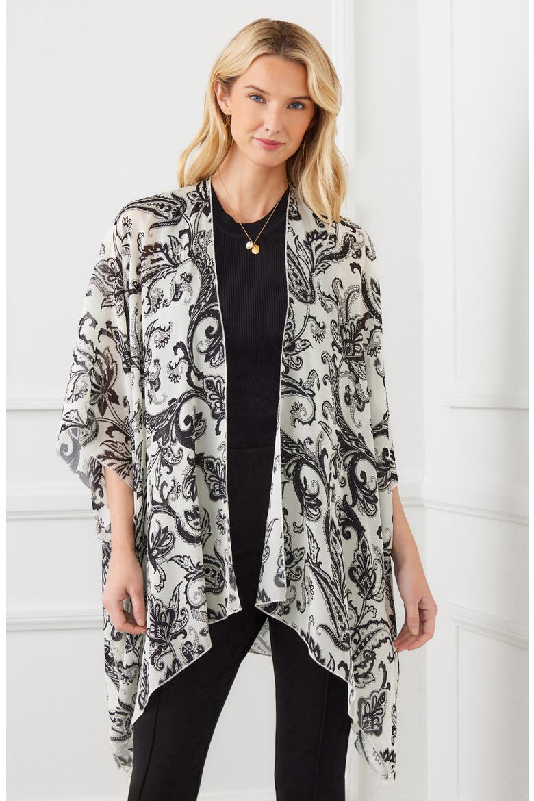 Paisley Ruana, Alternate, color, PAISLEY
