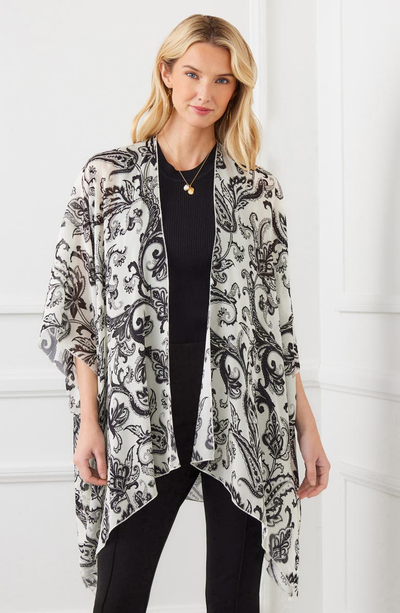 Karen Kane Paisley Ruana, Alternate, color,