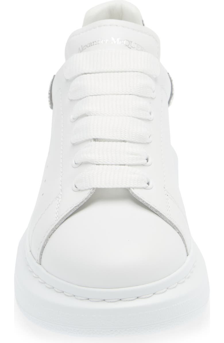 McQueen Alexander McQueen Oversize Crystal Embellished Sneaker, Alternate, color,