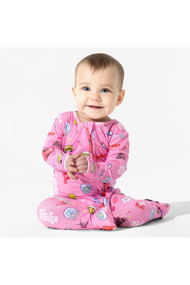 Baby Mean Girls So Fetch Convertible Footie, Alternate, color, Mean Girls: So Fetch