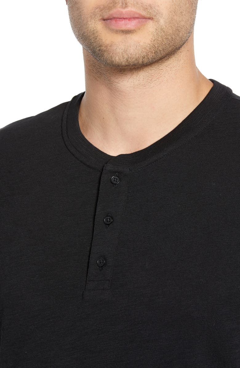 Vince Slim Fit Slub Knit Henley, Alternate, color, 