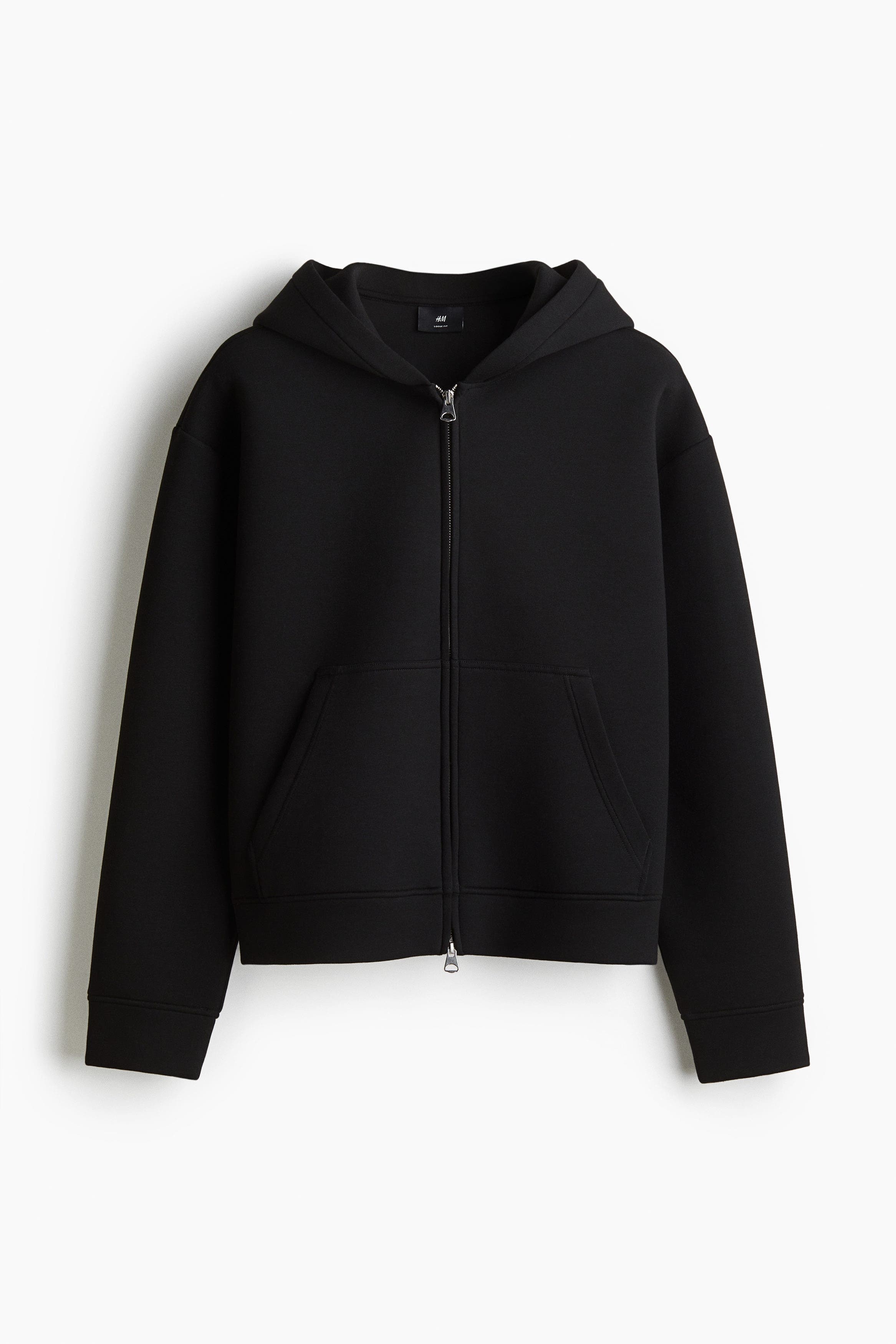 Loose Fit Scuba Knit Zip-through Hoodie (Men) | Nordstrom