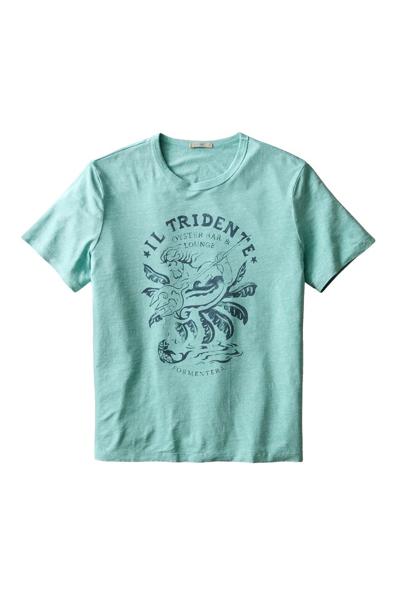Hemp & Cotton Graphic T-Shirt, Alternate, color, LATIGO BAY