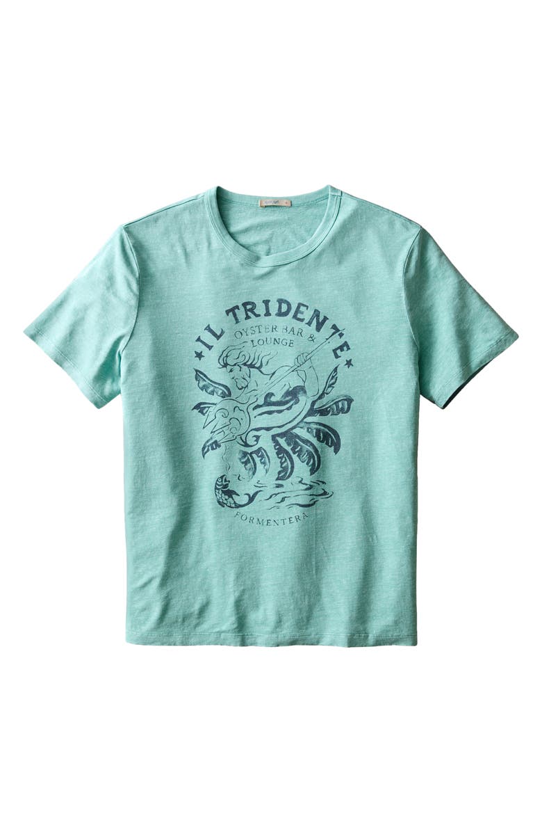 Marine Layer Hemp & Cotton Graphic T-Shirt, Alternate, color, Latigo Bay