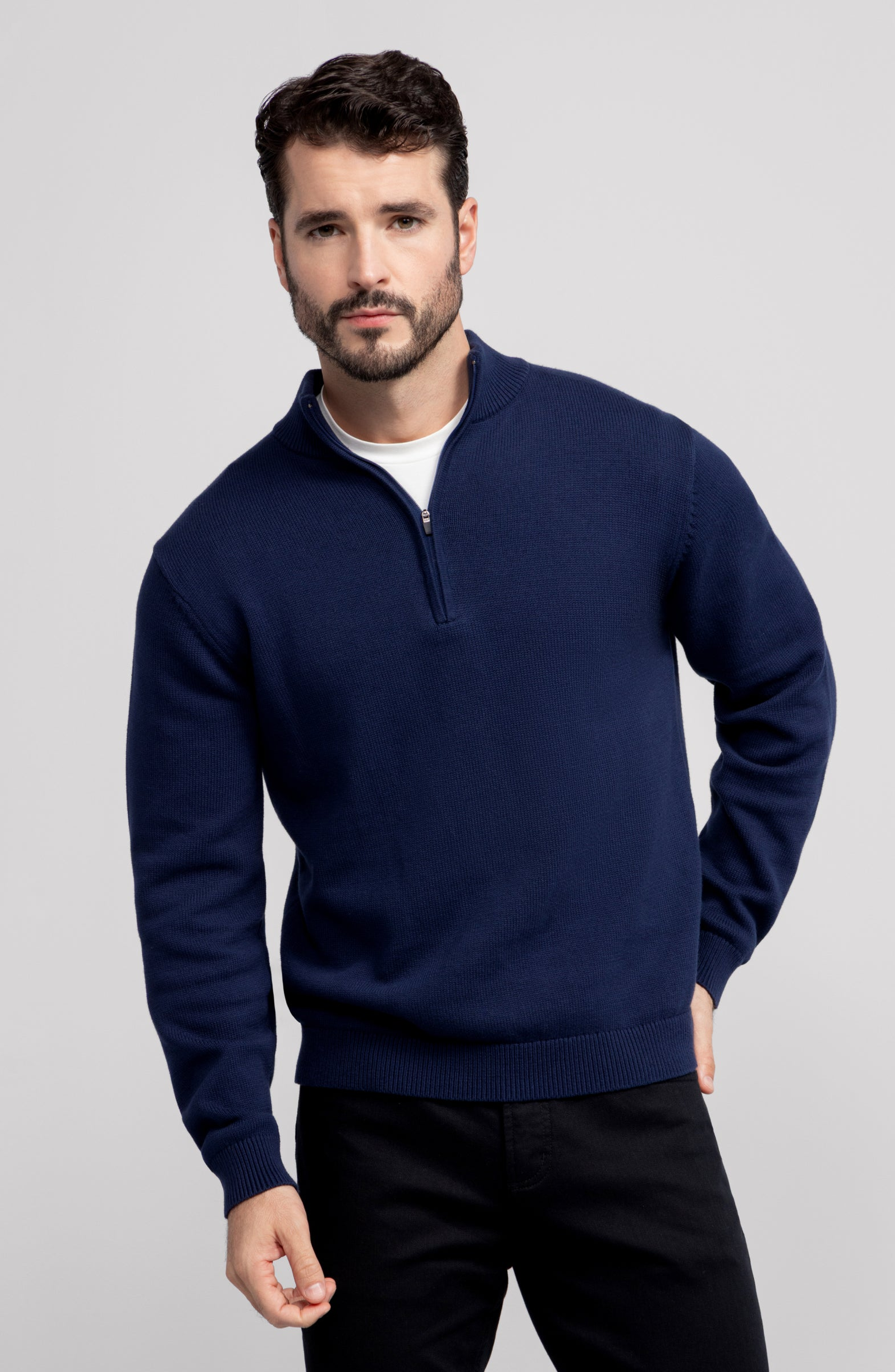 Jetsetter Quarter-Zip Sweater - image 3