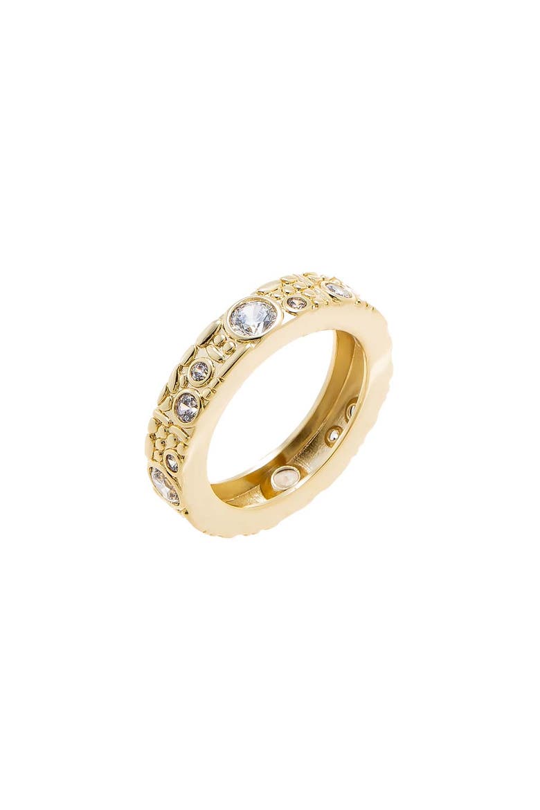 CZ Multi-Size Bezel Station Eternity Band, Main, color, Gold
