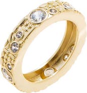 BY ADINA EDEN CZ Multi-Size Bezel Station Eternity Band