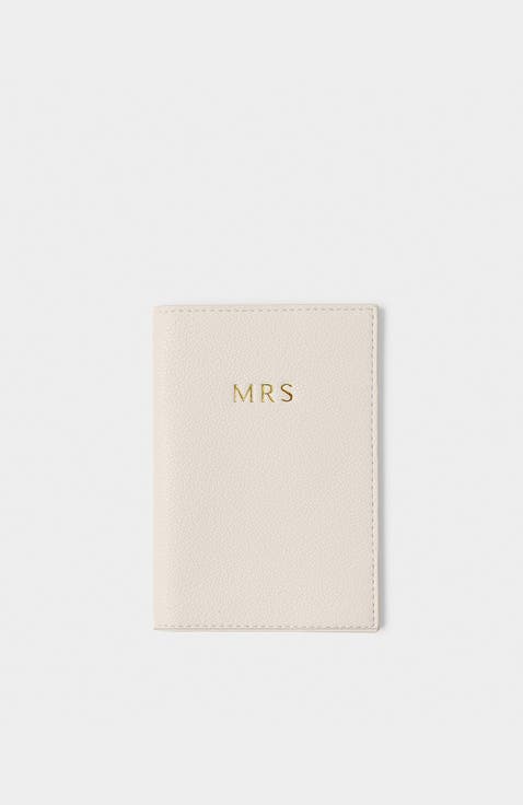 Bridal Passport Cover