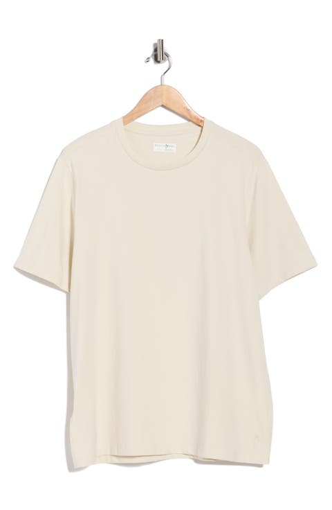 Stretch Cotton Crewneck T-Shirt