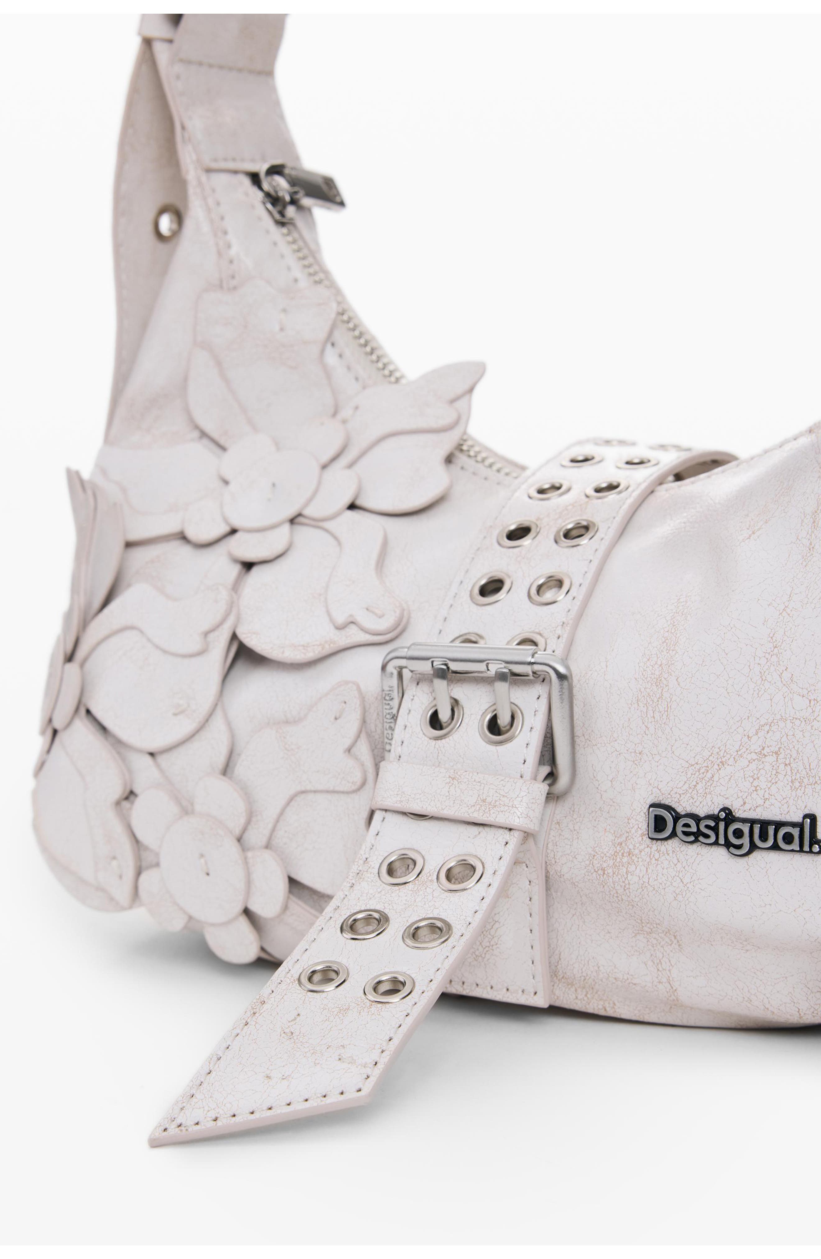 Desigual Faux Leather Shoulder Bag, Alternate, color, 