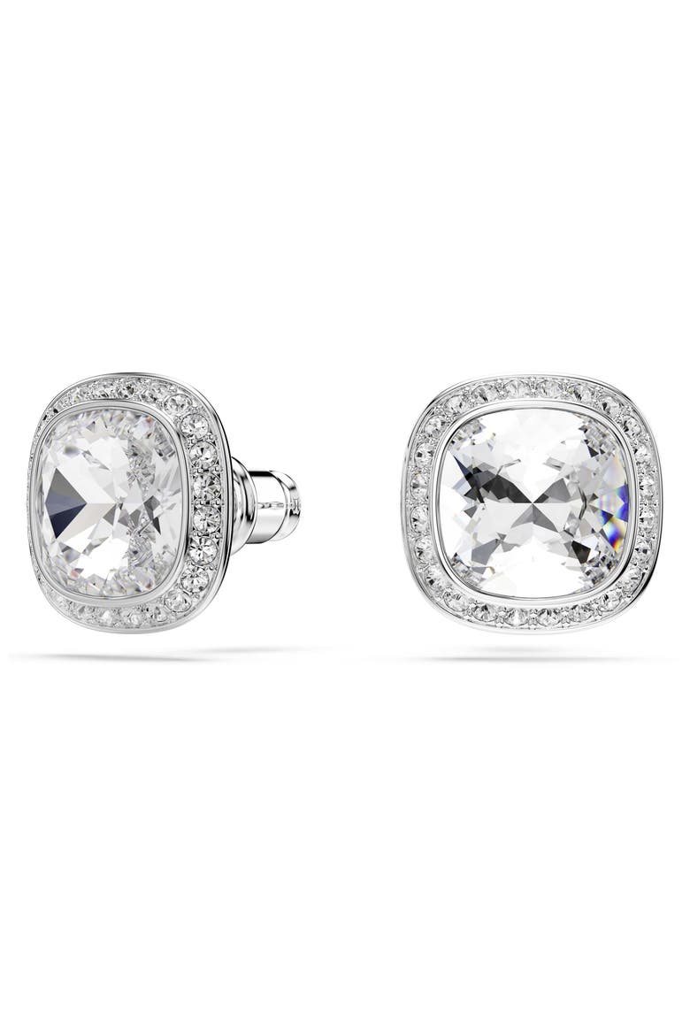 Una Angelic Crystal Pendant Necklace & Stud Earrings Set, Alternate, color, CRYSTAL RHODIUM
