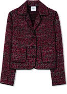 ST. JOHN Metallic Bouclette Jacket