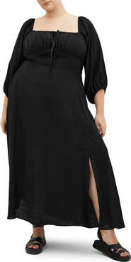 City Chic Abbigail Long Sleeve Maxi Dress