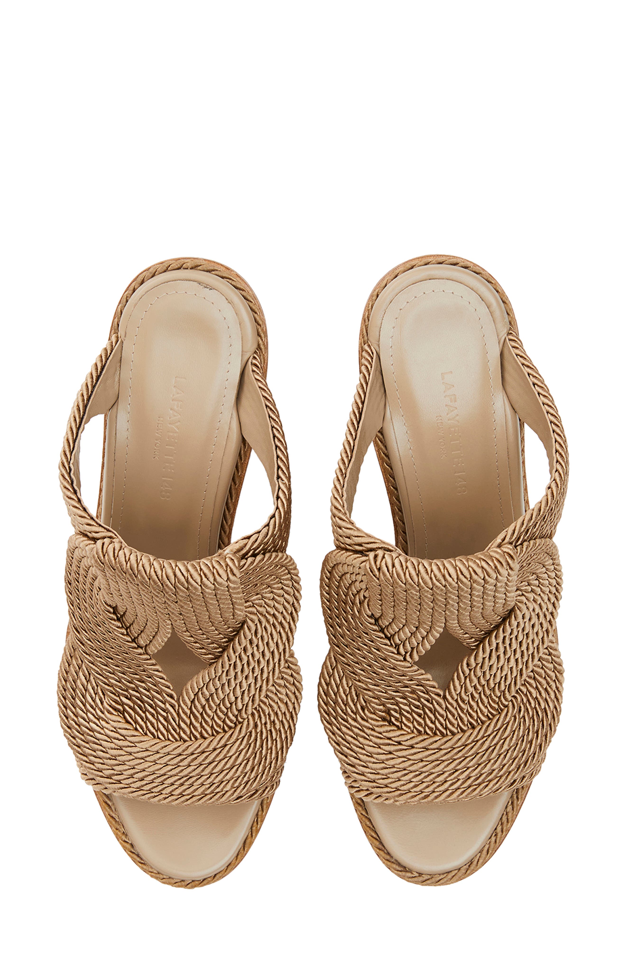 Darian Knot Sandal, Alternate, color, TAUPE