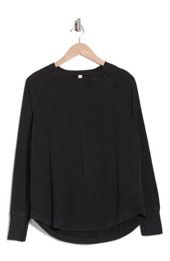 Z BY ZELLA Z BY ZELLA VINTAGE WASH RELAXED LONG SLEEVE 2.0 TEE