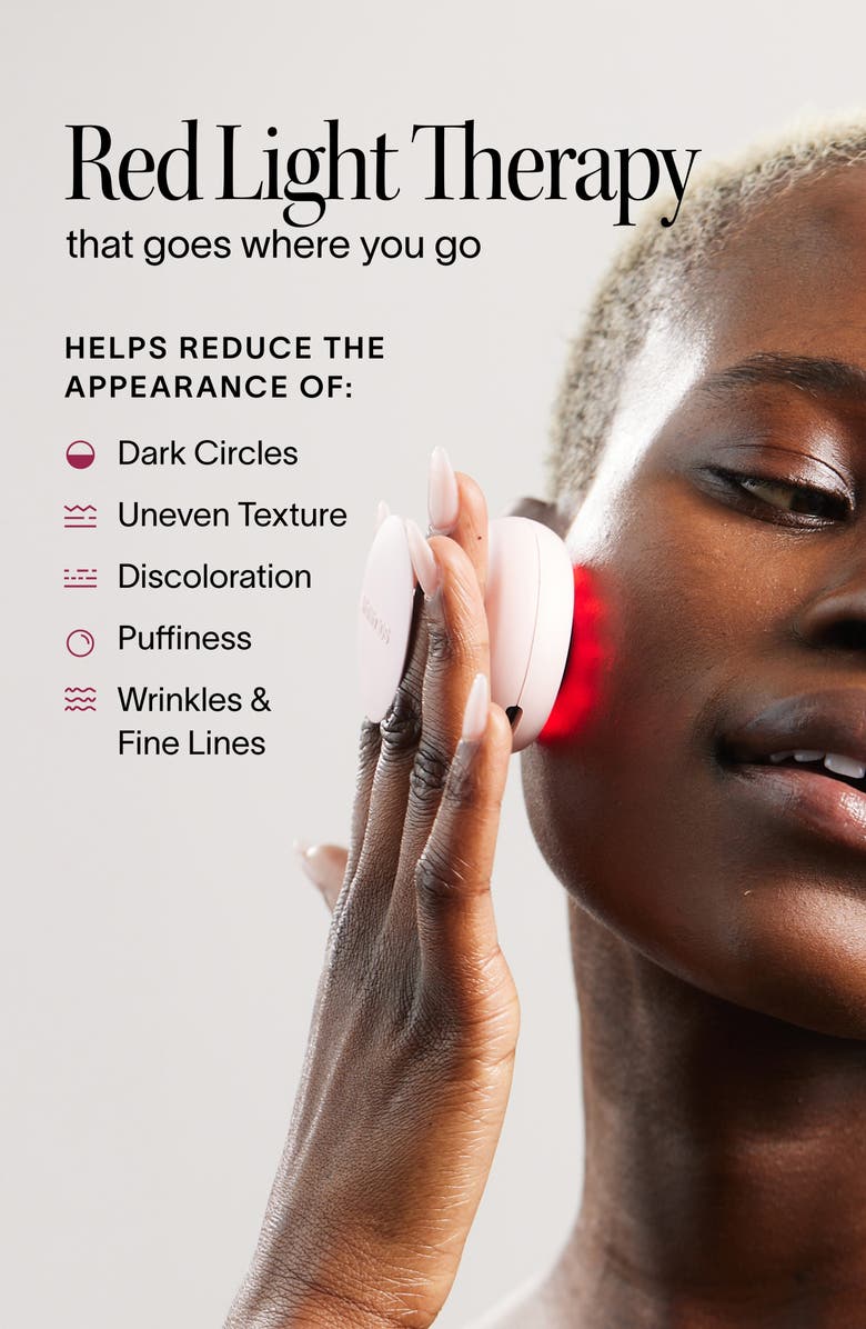 SolaWave 2-in-1 Skincare Mini LED Red Light Device, Alternate, color, Pink