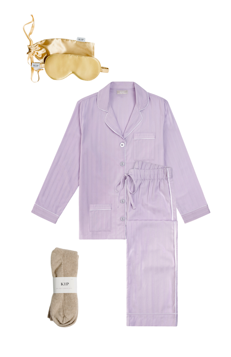 Premium Cotton Long Pajama Gift Set