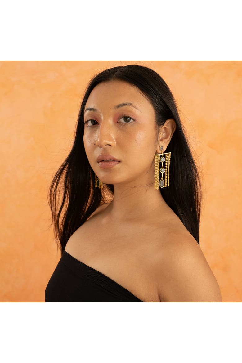 ZELENA CHANDELIERS, Alternate, color, Gold Plated