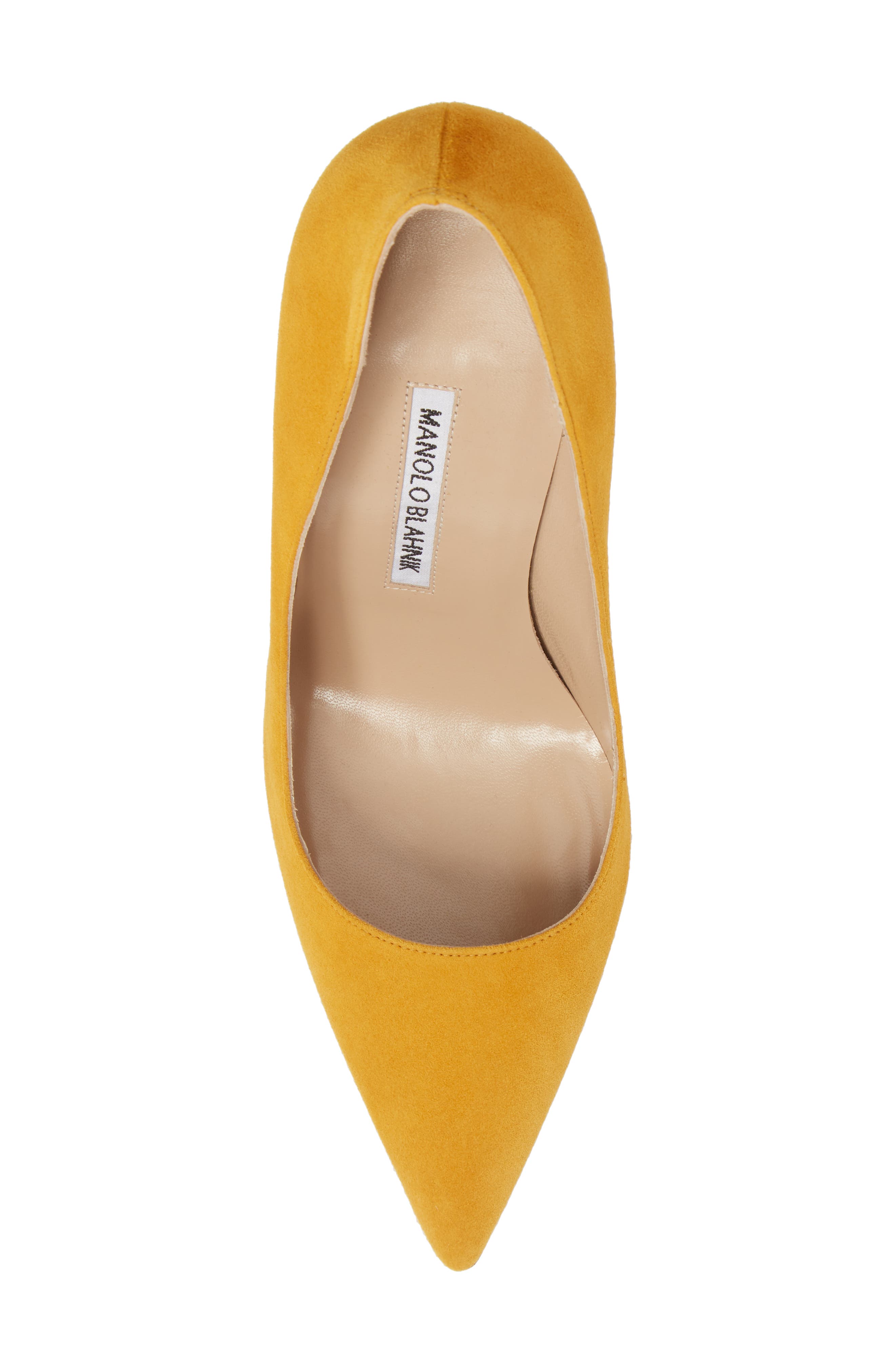 BB Pointed Toe Pump, Alternate, color, ARBOR YELLOW