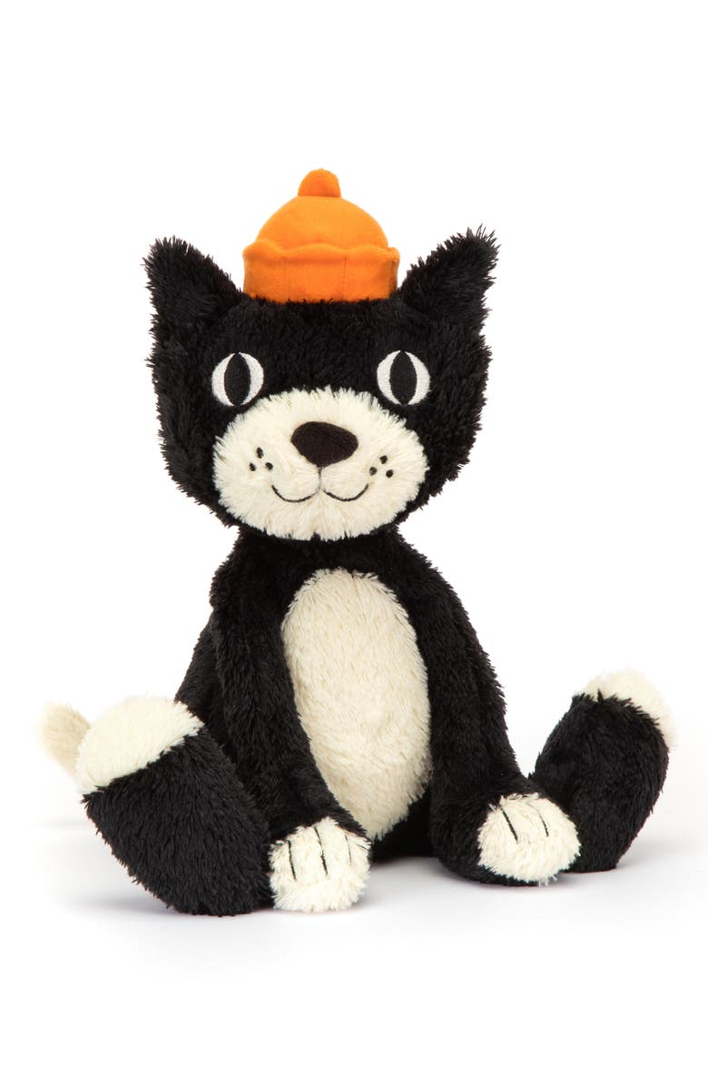 Jellycat Medium Classic Jellycat Jack 12.5-Inch Plushie, Alternate, color, Black Multi