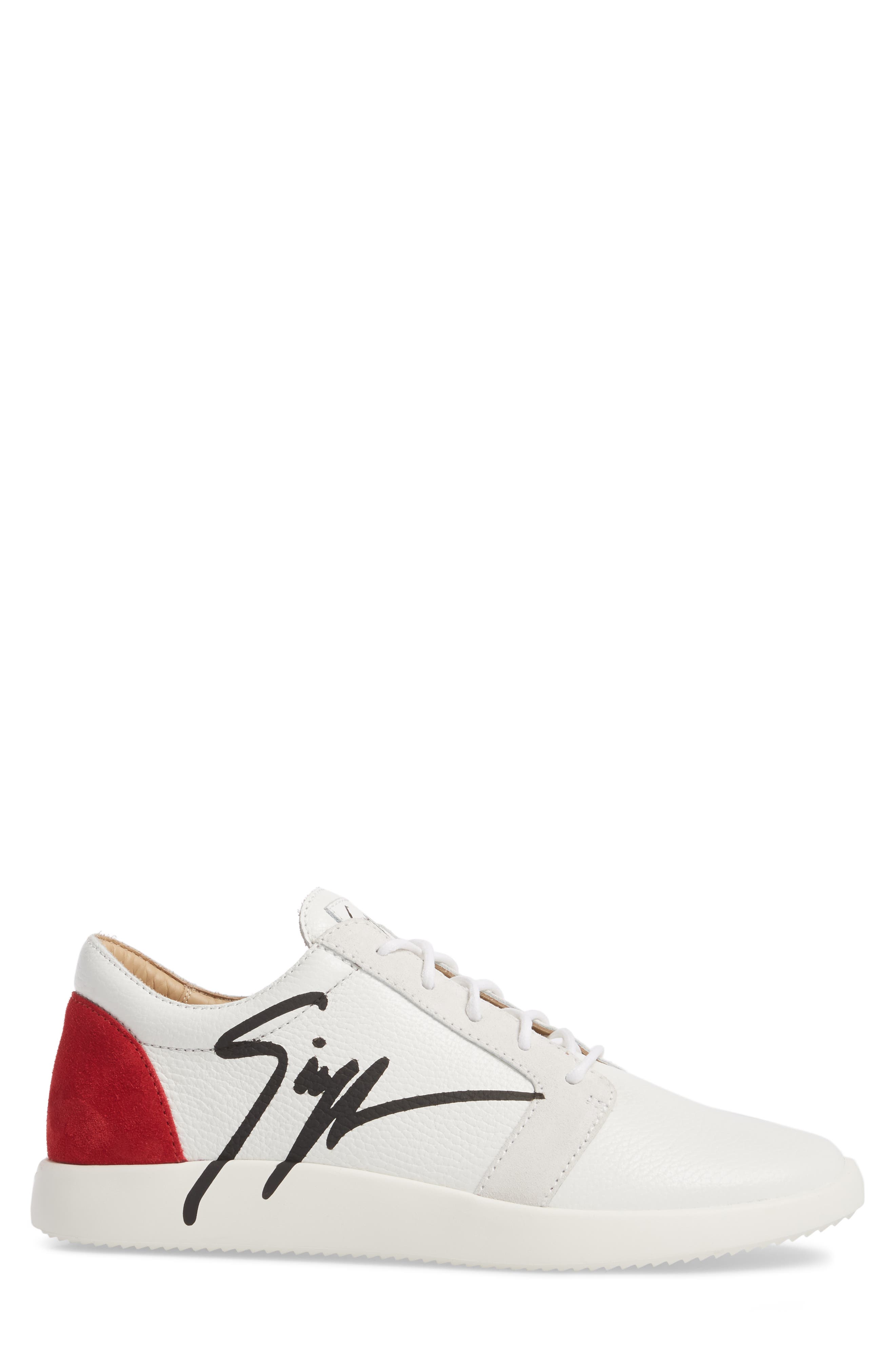 Giuseppe Zanotti Signature Sneaker, Alternate, color, 