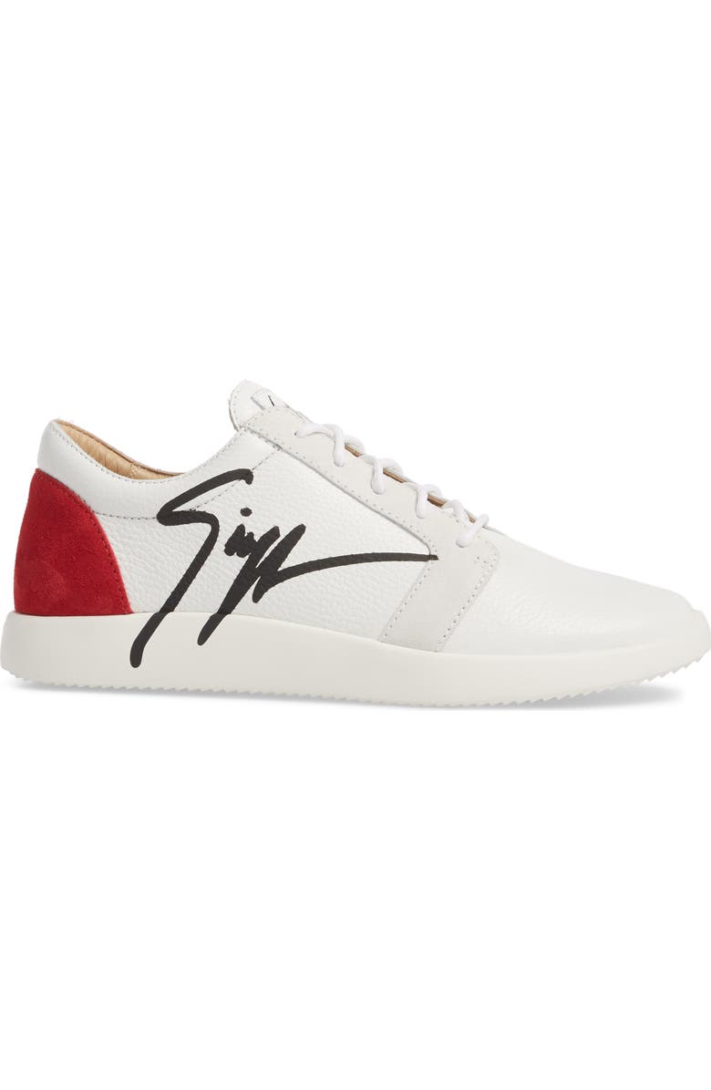 Giuseppe Zanotti Signature Sneaker, Alternate, color,