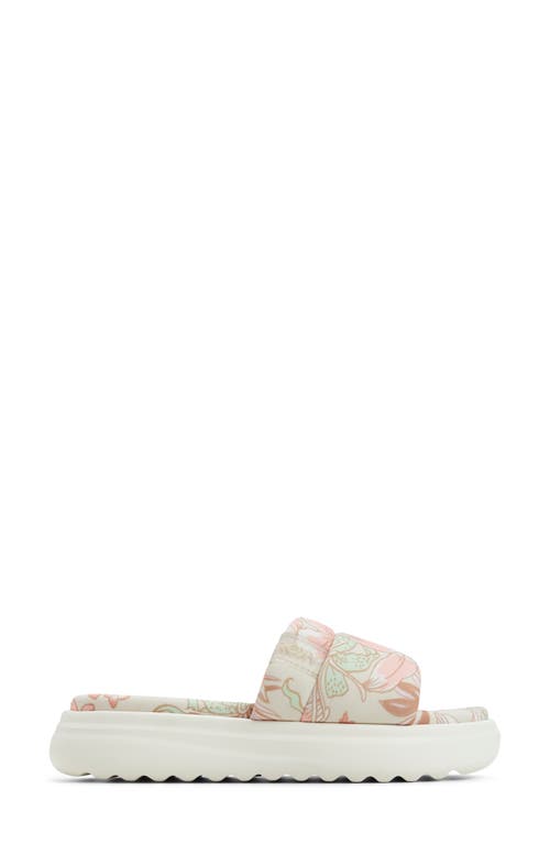 Roxy Gelato Lux Slide Sandal In Other Pink