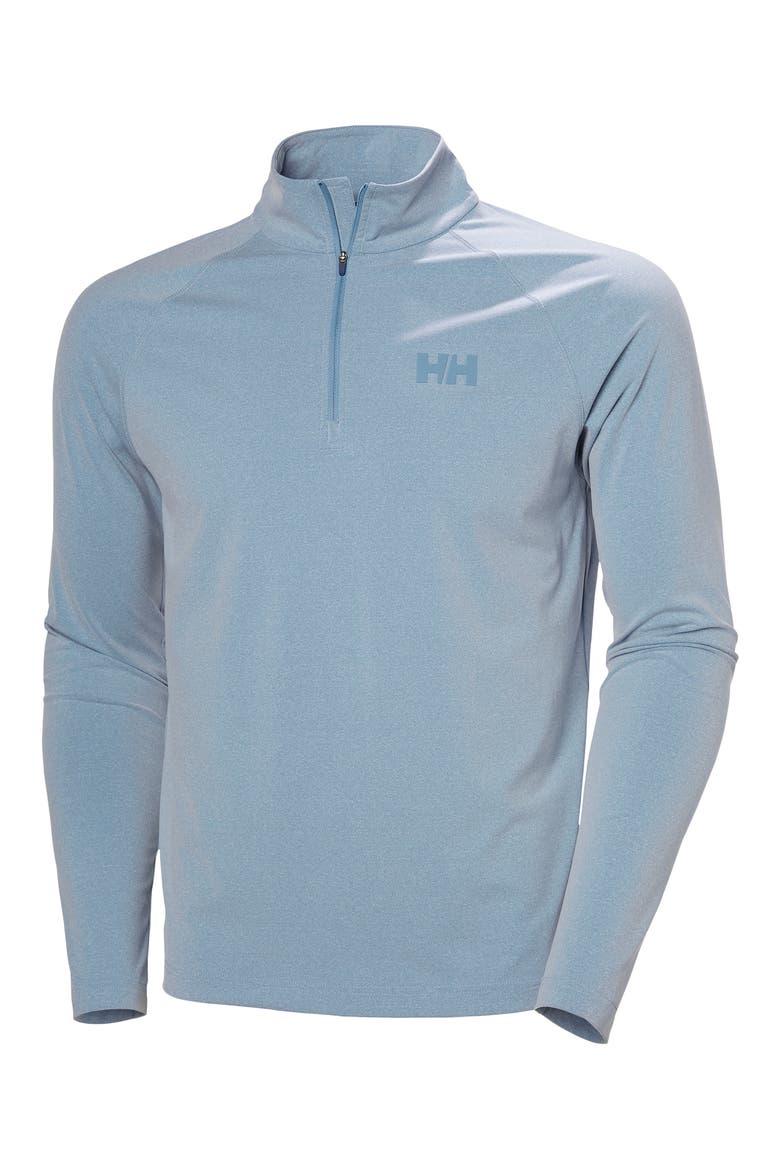 Tyri Half Zip Pullover, Alternate, color, 601 WASHED NAVY MELANGE