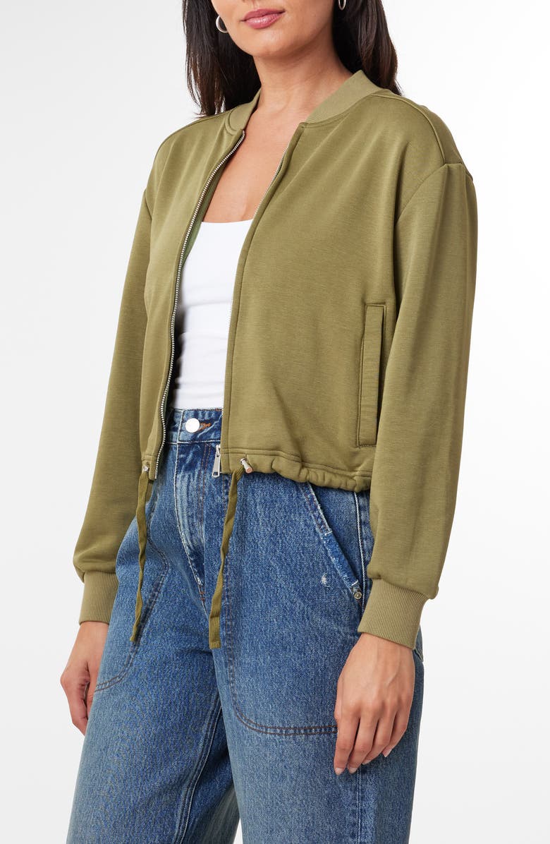 Scotch & Soda Jersey Bomber Jacket, Alternate, color, 