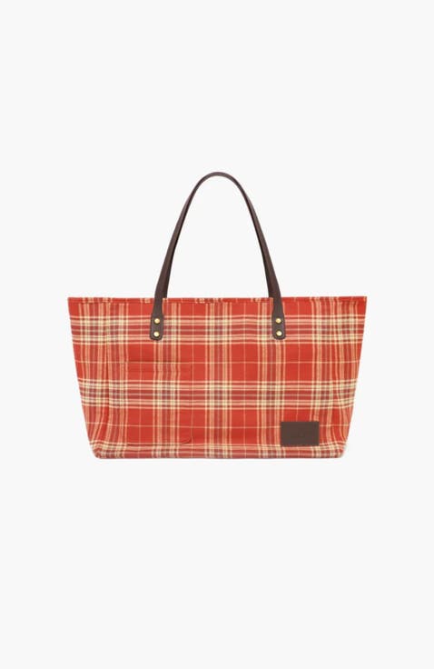 Large Plaid Bag