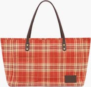 Oddli Large Plaid Bag
