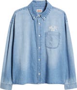 Elwood Denim Button-Down Shirt