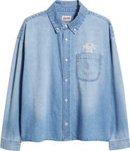 Elwood Denim Button-Down Shirt