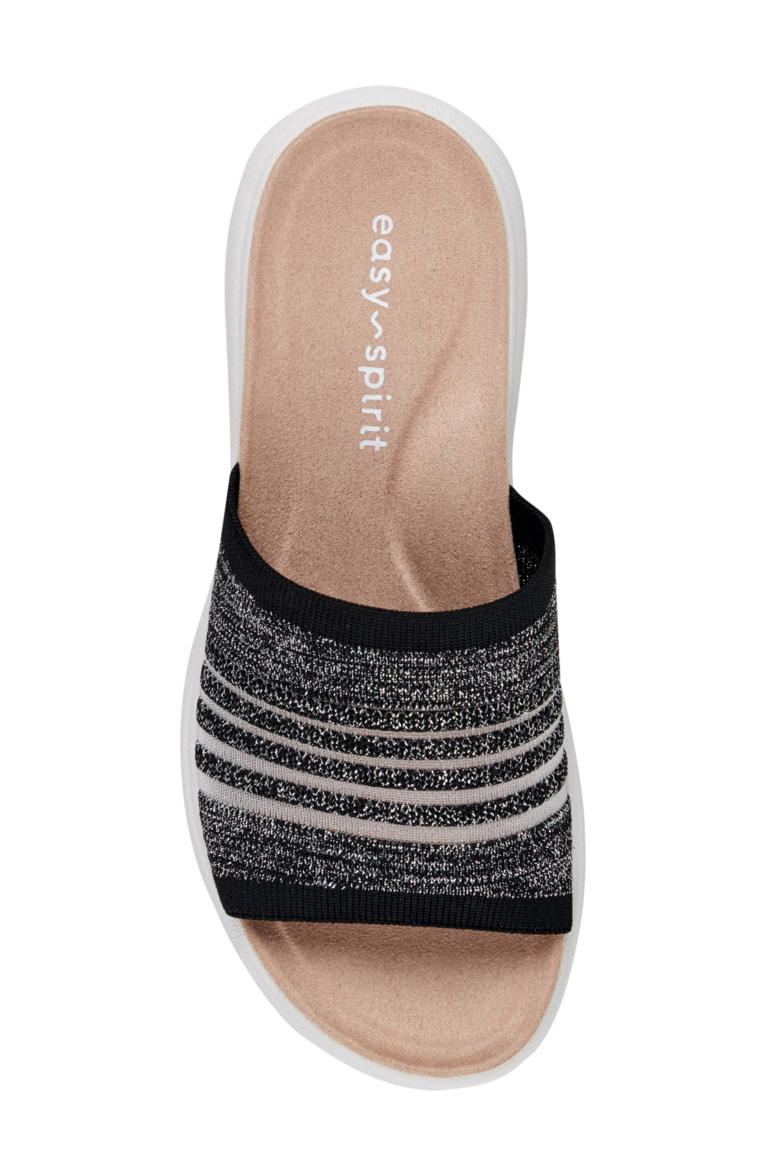 Alison Slide Sandal, Alternate, color, BLACK