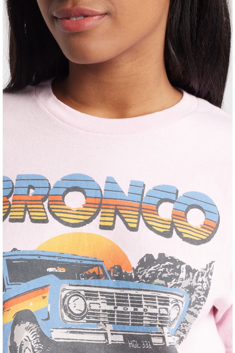 Ford Bronco Oversize Graphic T-Shirt, Alternate, color, LIGHT PINK