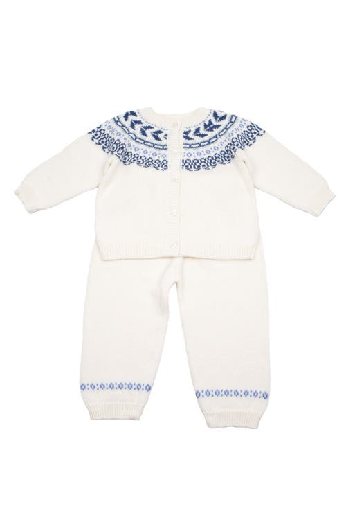 Cuclie Fair Isle Pant Set For Infant In Multi