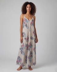 Lords of Harlech Exotic Floral Womens Linen Oversized Dress