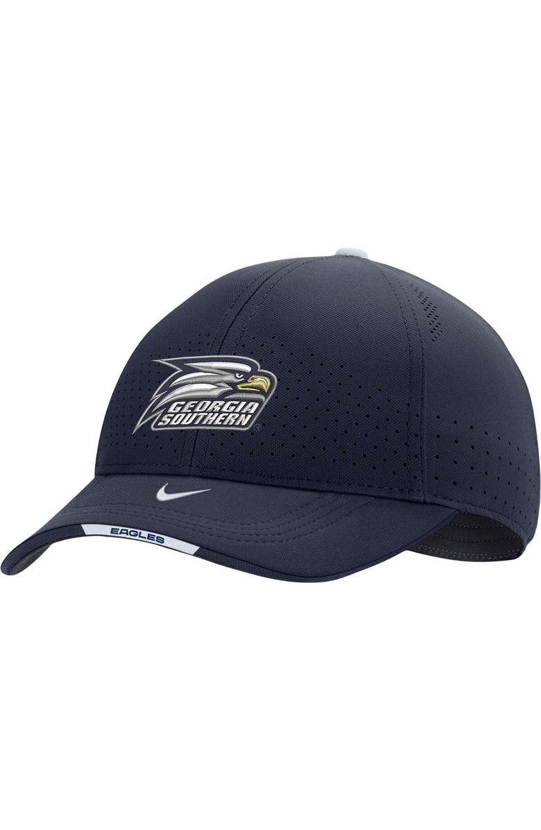 Nike Men's Nike Navy Georgia Southern Eagles 2022 Sideline Classic99 Swoosh Performance Flex Hat, Main, color, 