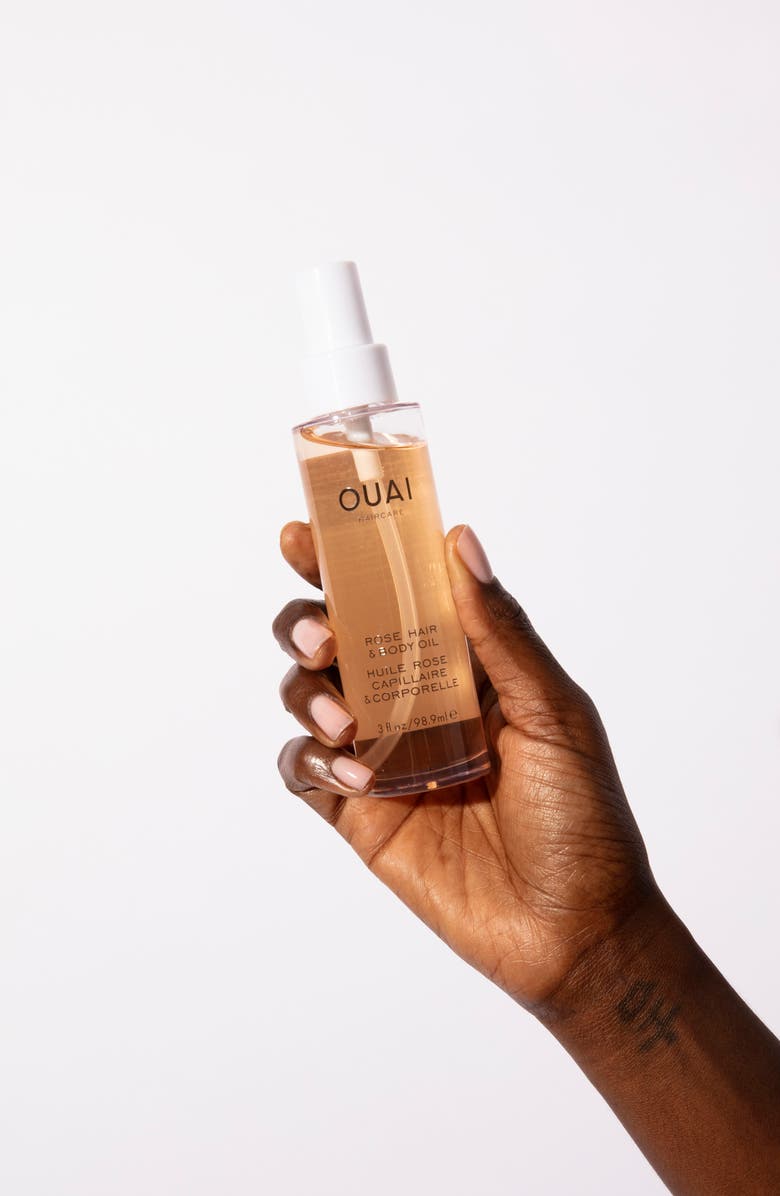 OUAI Rose Hair & Body Oil, Alternate, color,
