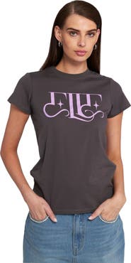 ELLE Collection Magical Logo Graphic Tee T-Shirt