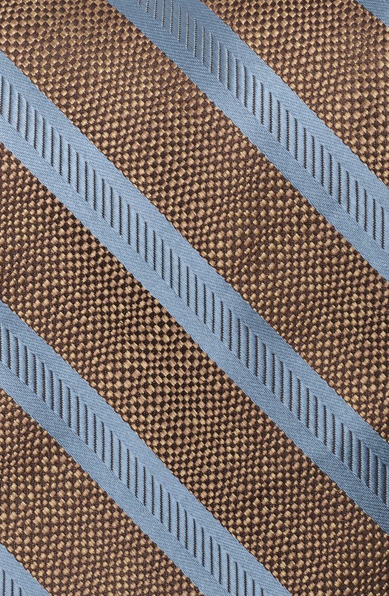 Michael Kors Eppley Stripe Tie, Alternate, color, Camel