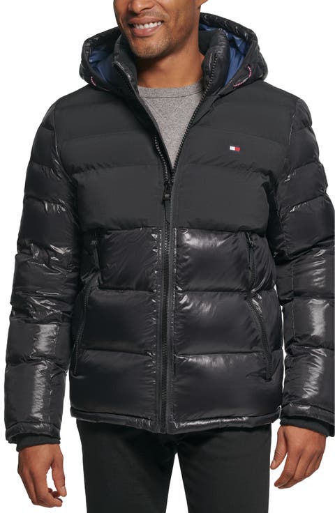 Matte & Shine Puffer Jacket