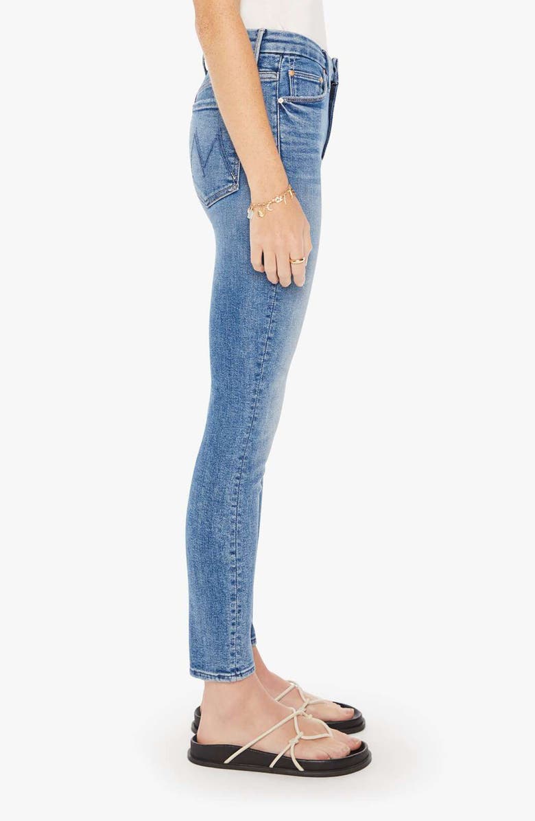 MOTHER Looker High Waist Ankle Skinny Jeans, Alternate, color,